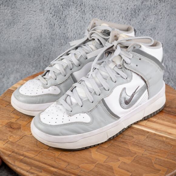 Nike White and Gray Athletic Shoes - Picture 3 of 7